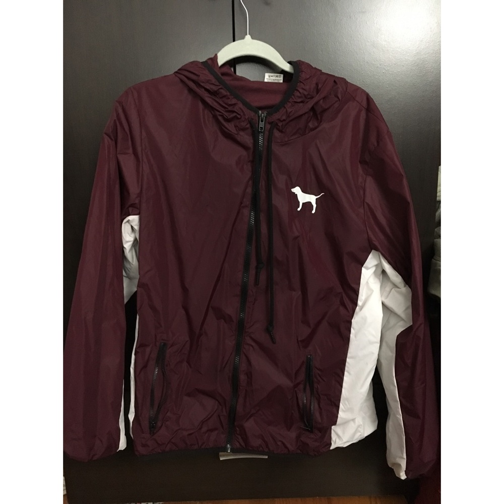 PINK heavy rain coat